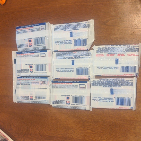 VTG Vintage 1990 Pro Set NFL cards and Score NFL trading cards - Picture 5 of 5